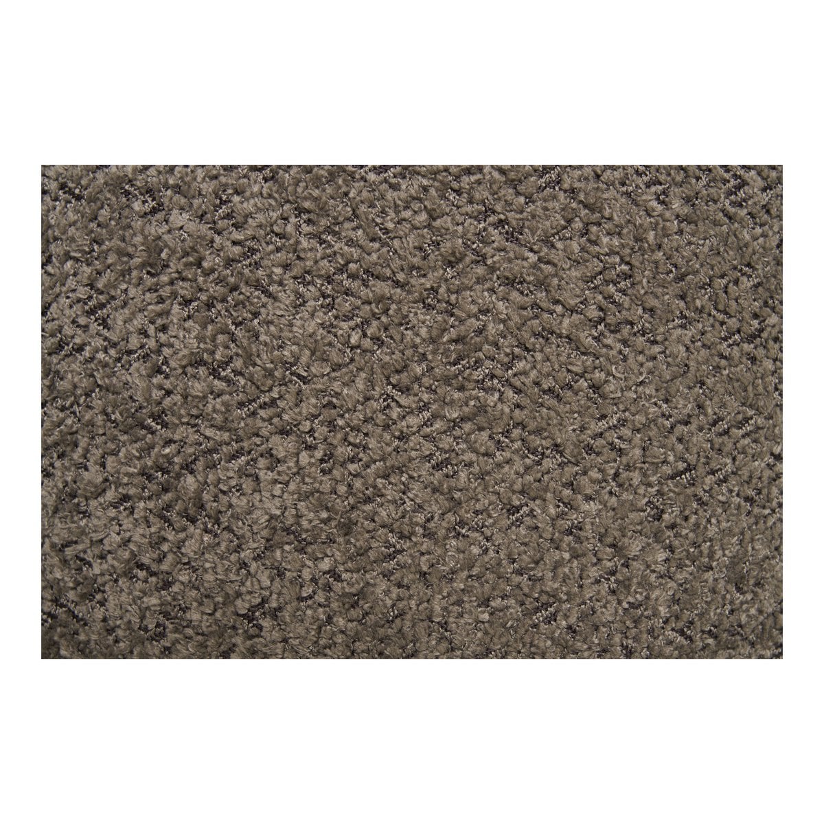 Bouclé-Pouf mit Stauraum Braun | VIA X SELECTION