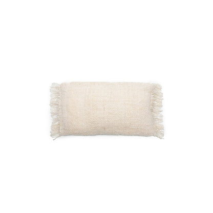 Kissenbezug aus Baumwolle in Creme, 30 × 50 cm | VIA X SELECTION
