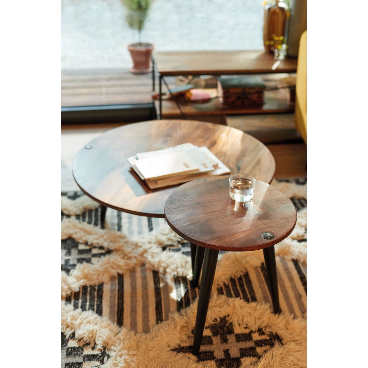 TOM TAILOR Home Beistelltisch aus Mangoholz, 60 × 60 × 57 cm | VIA X SELECTION