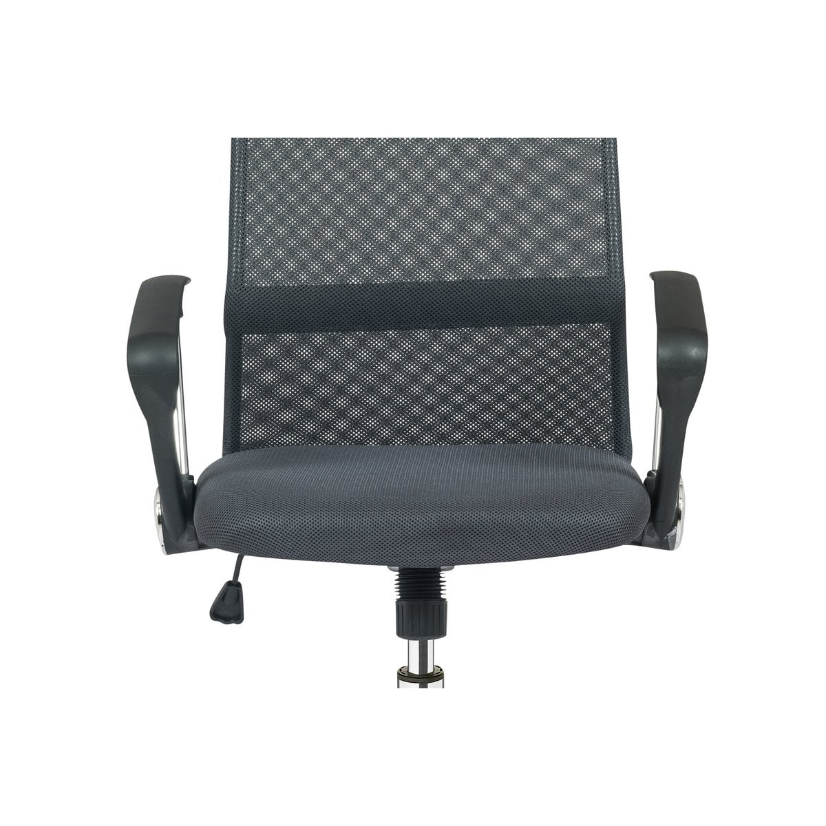 Bürostuhl mit Mesh-Rücken Grau/Schwarz | VIA X SELECTION