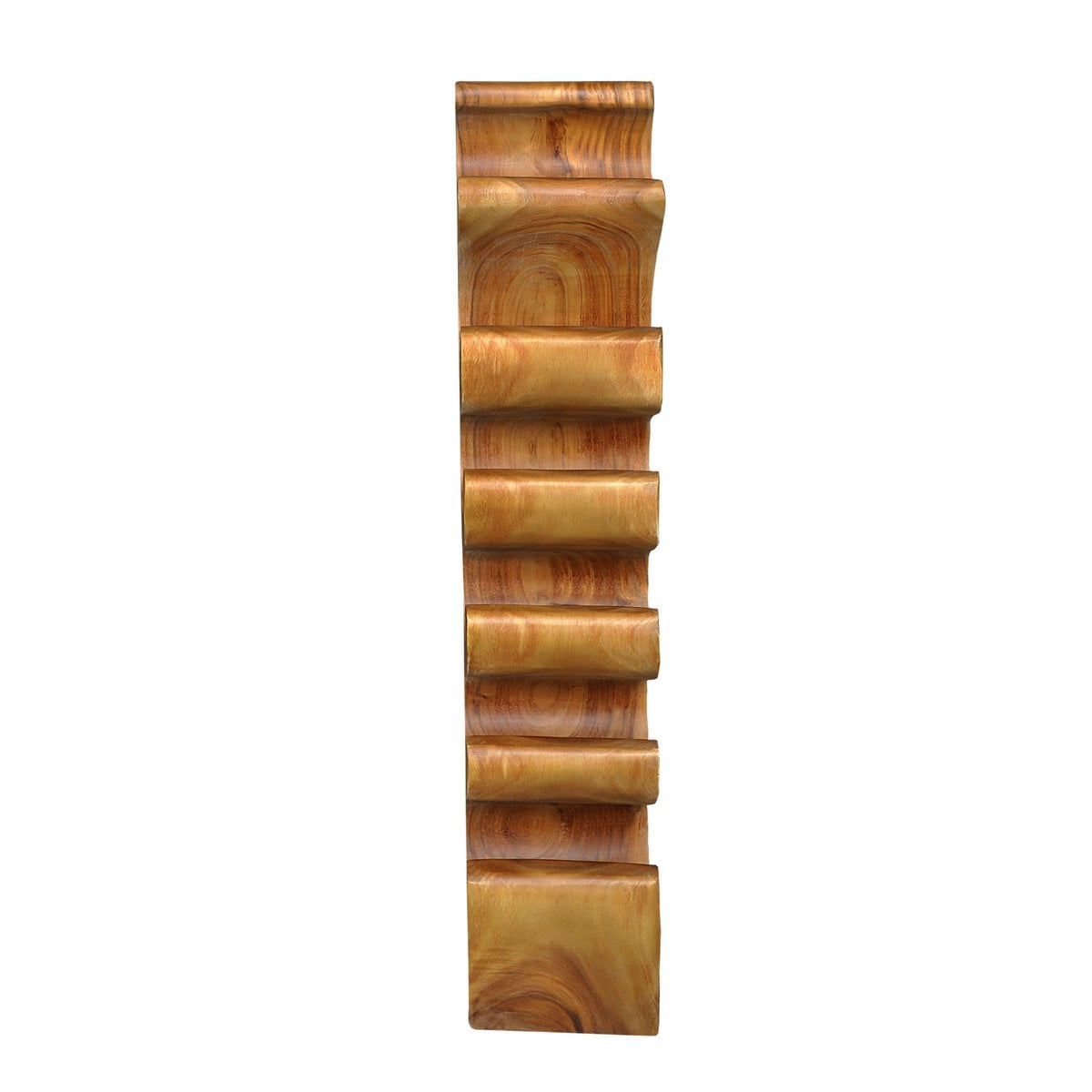 Weinregal aus Suarholz für 12 Flaschen, 19 × 28 × 100 cm | VIA X SELECTION