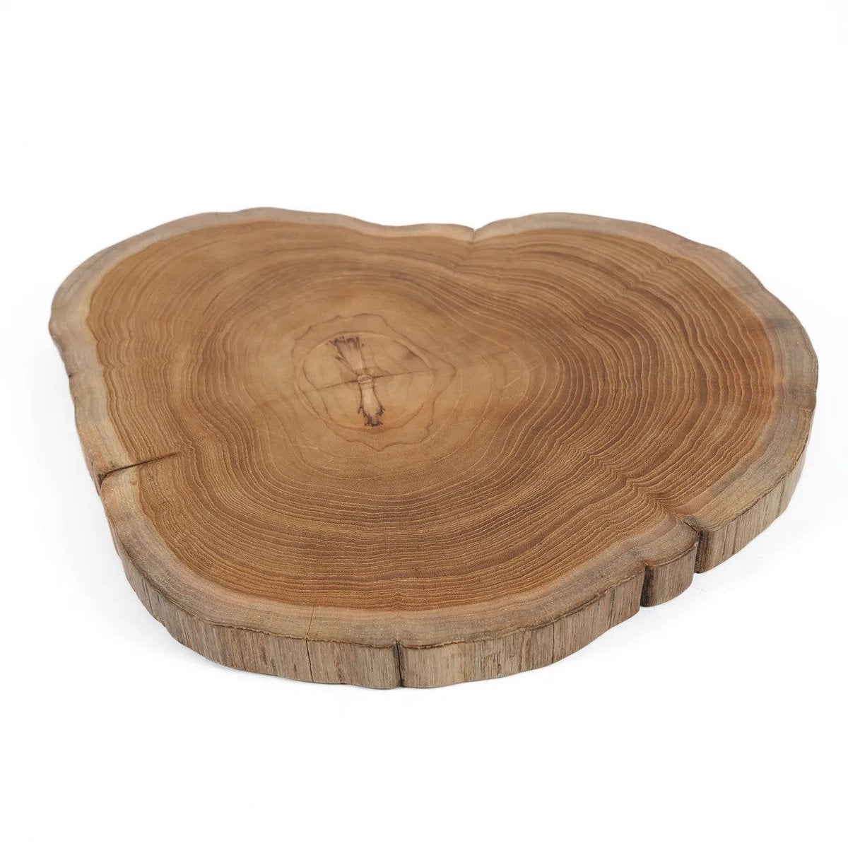 Schneidebrett aus Teakwurzelholz 34 cm | VIA X SELECTION
