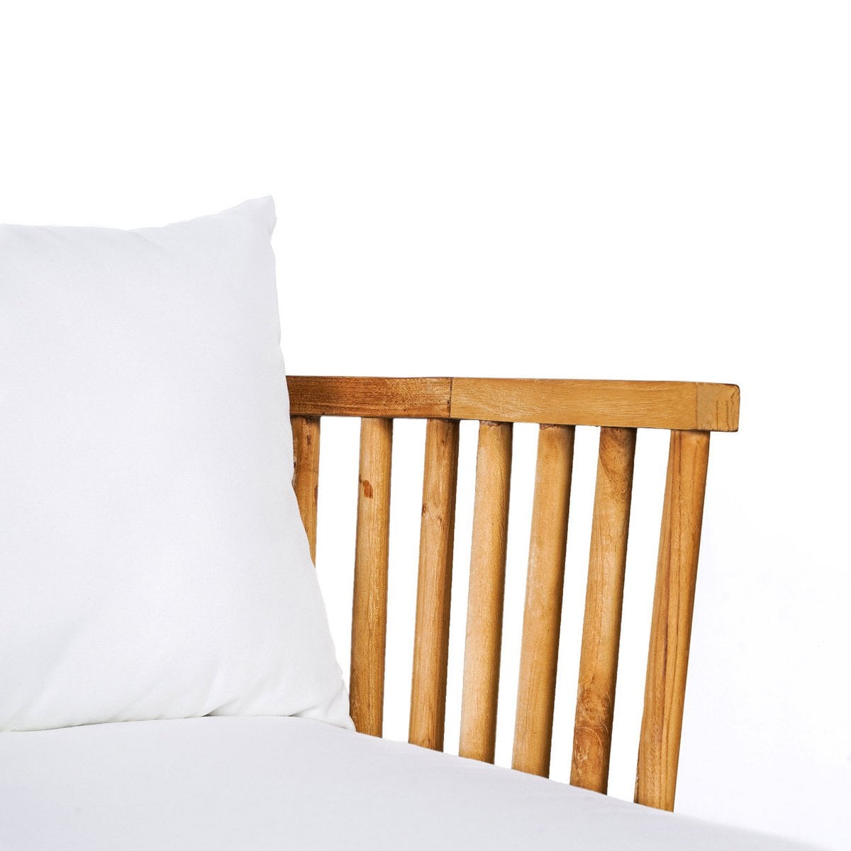 Daybed aus recyceltem Teakholz mit Outdoor-Kissen | VIA X SELECTION