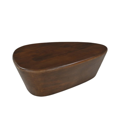 Couchtisch aus Mangoholz mit dreieckiger Platte, 78 × 107 × 30 cm | VIA X SELECTION