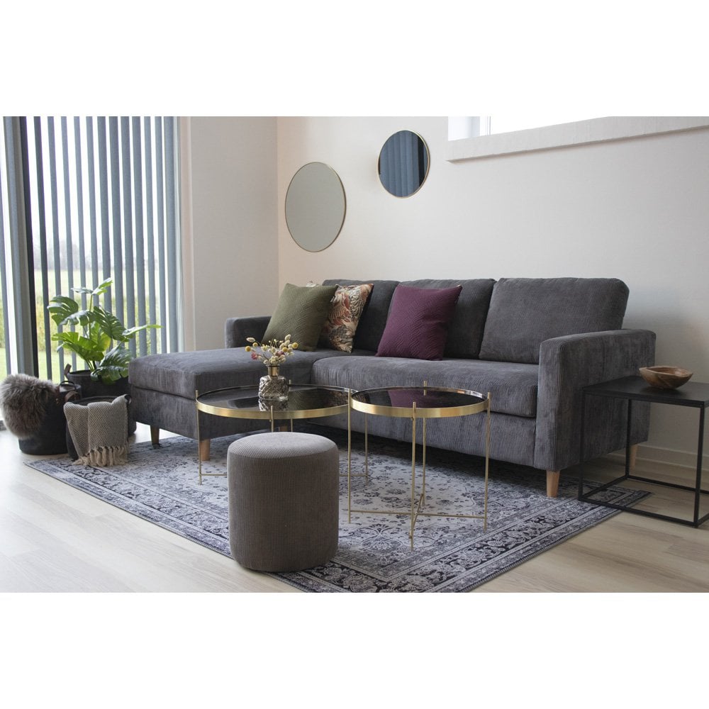 Runder Wandspiegel mit feinem Stahlrahmen | VIA X SELECTION
