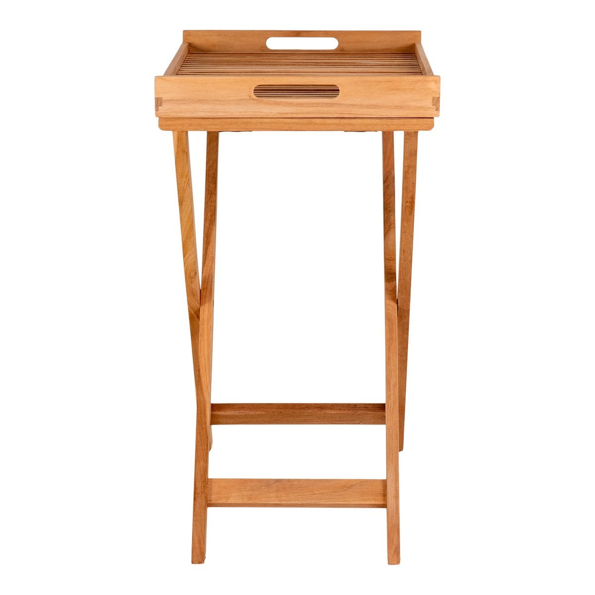 Tabletttisch aus Teak, 60 × 40 × 70 cm | VIA X SELECTION