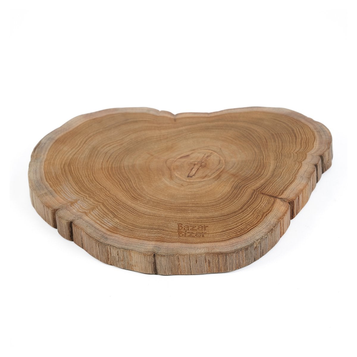 Schneidebrett aus Teakwurzelholz 34 cm | VIA X SELECTION