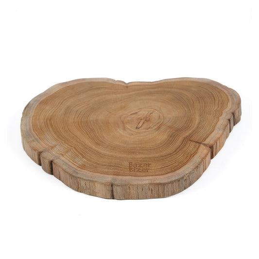 Schneidebrett aus Teakwurzelholz 34 cm | VIA X SELECTION