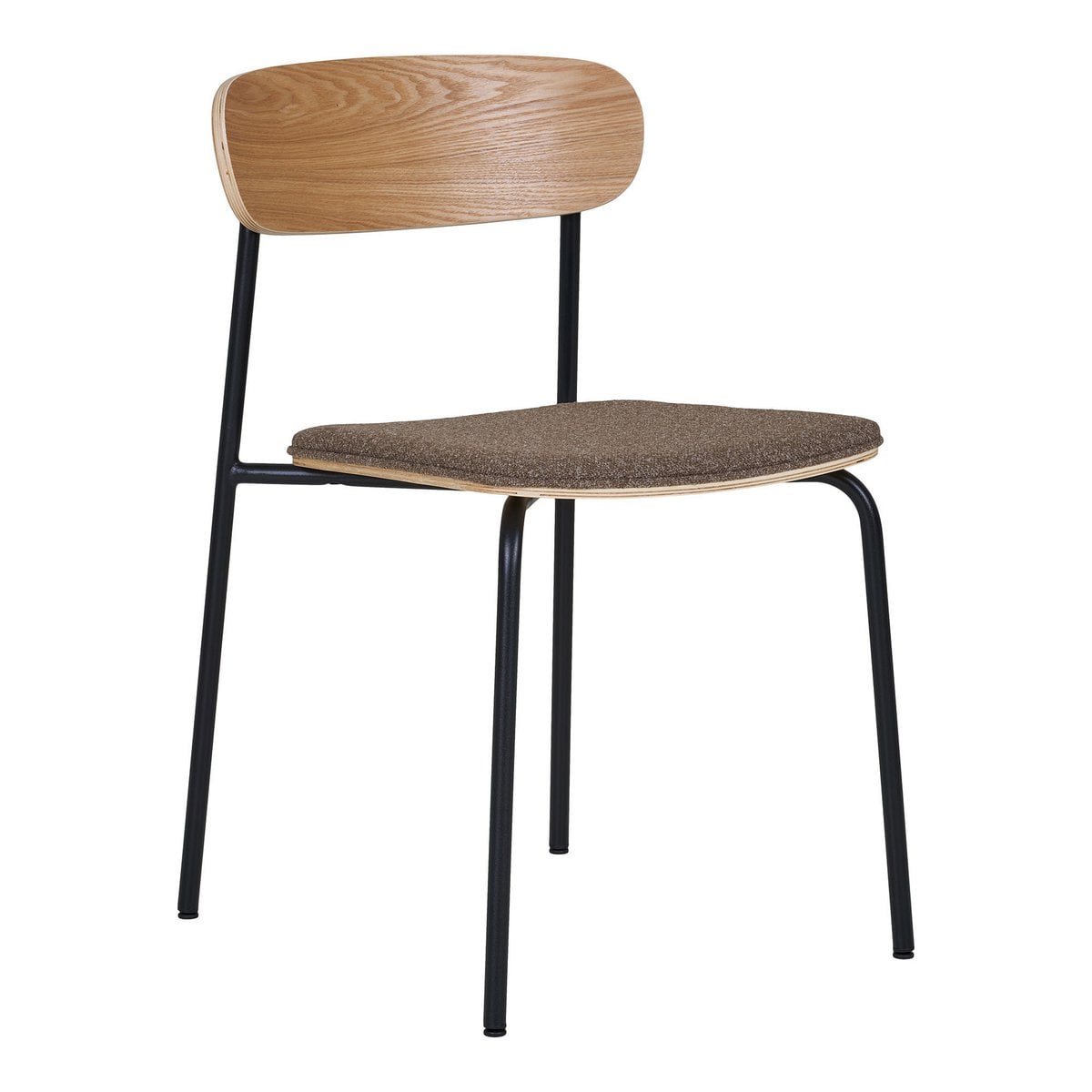 Esszimmerstuhl mit Rückenlehne aus Eschenholz im 2er-Set, stapelbar | VIA X SELECTION