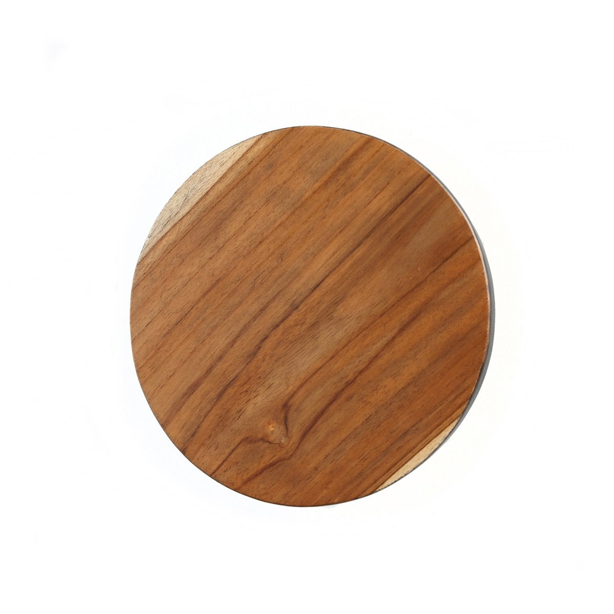 Kuchenständer aus Teakholz in Natur/Schwarz 17 cm | VIA X SELECTION