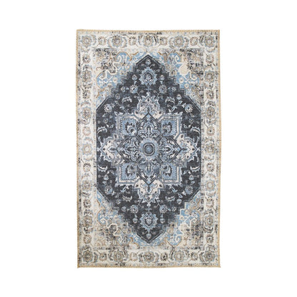 Teppich aus Chenille-Polyester blau, 160 × 230 cm | VIA X SELECTION