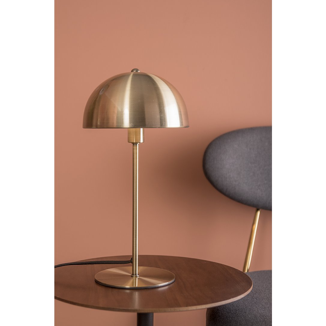 Leitmotiv Bonnet Tischleuchte in Gold | VIA X SELECTION