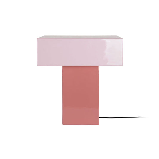 Leitmotiv Grato Recto Tischleuchte in Rosé | VIA X SELECTION