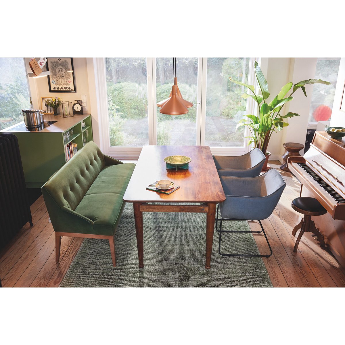 TOM TAILOR Home Esstisch Mangoholz gerundete Ecken, 180 × 90 cm | VIA X SELECTION