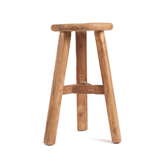 Outdoor-Barhocker aus recyceltem Teakholz | VIA X SELECTION