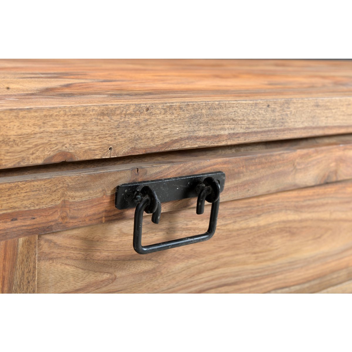 Breiter Schuhschrank aus Akazienholz, 40 × 130 × 50 cm | VIA X SELECTION