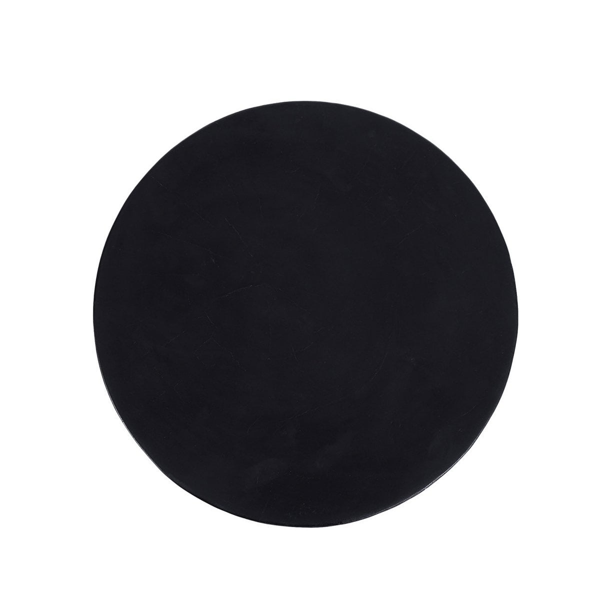Hocker aus Suarholz schwarz mit glatter Form | VIA X SELECTION