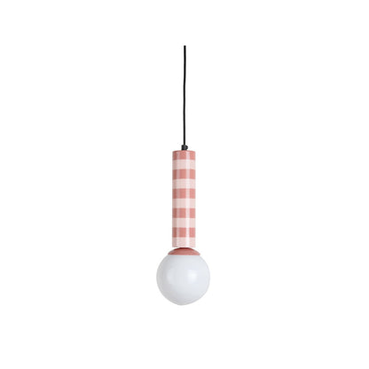 Leitmotiv Rayado Pendelleuchte in Roségold | VIA X SELECTION