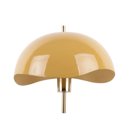 Leitmotiv Waved Dome Tischleuchte in in Gelb | VIA X SELECTION