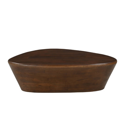 Couchtisch aus Mangoholz mit dreieckiger Platte, 78 × 107 × 30 cm | VIA X SELECTION
