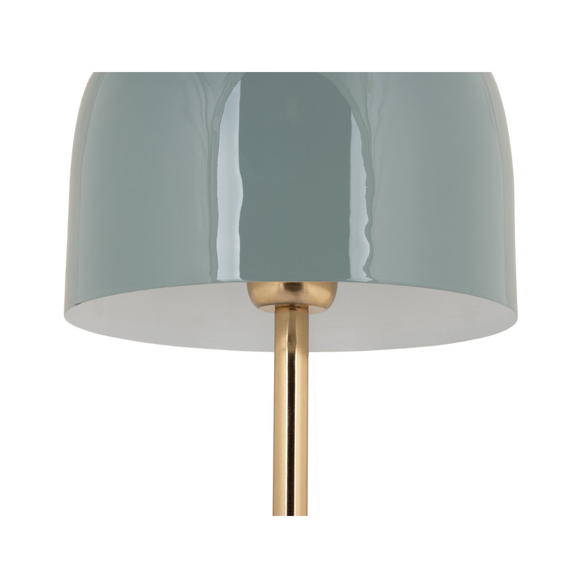 Leitmotiv Manta Tischleuchte mit Marmorsockel in in Blau | VIA X SELECTION