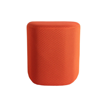 Dreieckiger Pouf mit Mesh in Orange | VIA X SELECTION