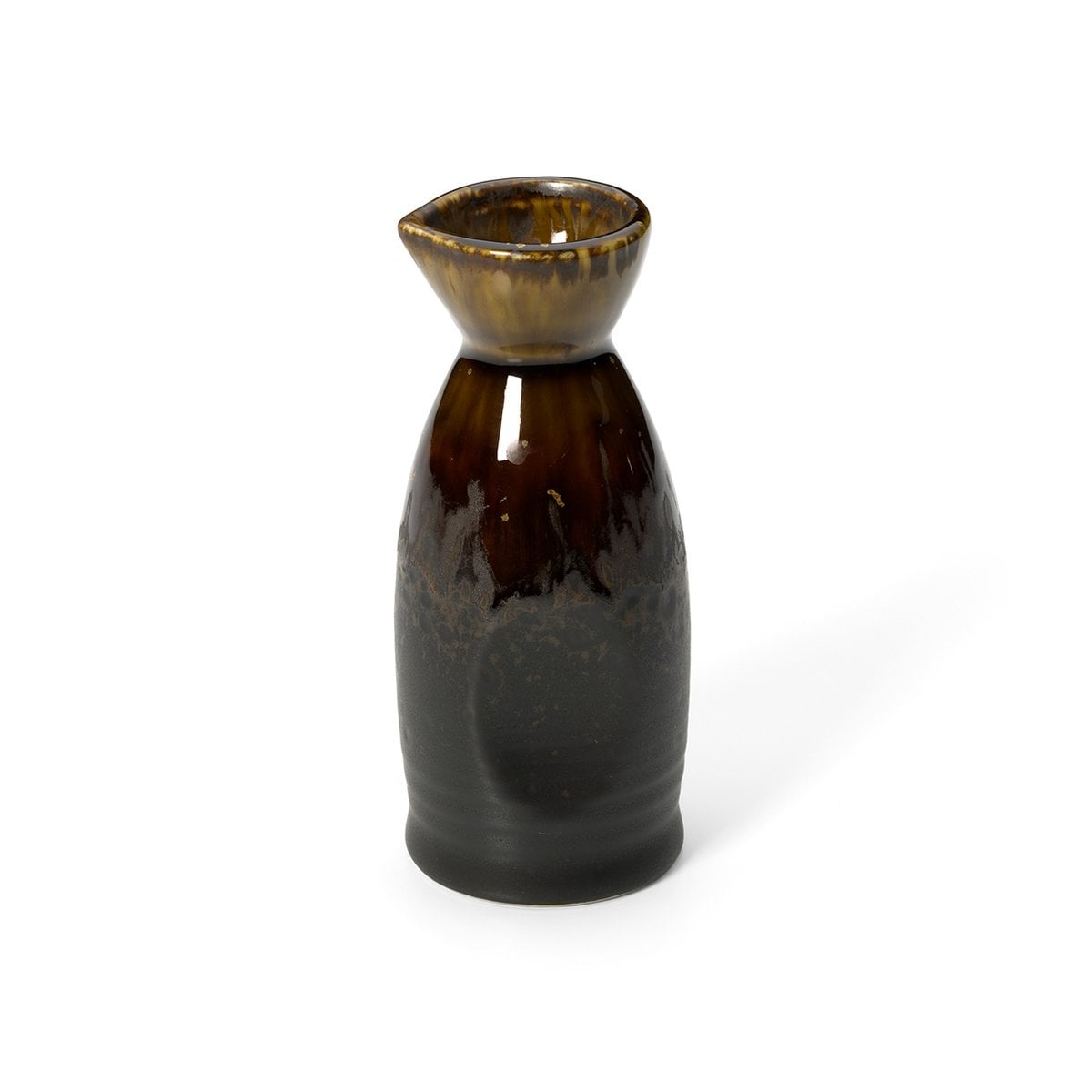 Sake-Ausgießer aus brauner Keramik 12,8 cm | VIA X SELECTION