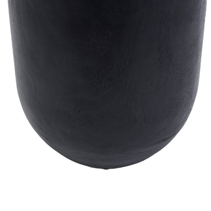 Hocker aus Suarholz schwarz mit glatter Form | VIA X SELECTION