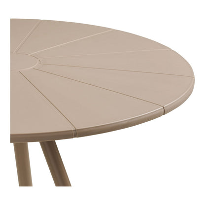 Runder Bistrotisch in Taupe, Ø 70 cm | VIA X SELECTION
