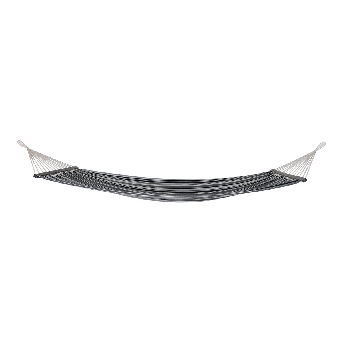 Hängematte in Schwarz, Grau und Weiß, 200 × 120 cm | VIA X SELECTION