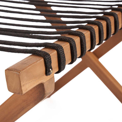 Kofferständer aus Teakholz klappbar, 80 × 55 × 50 cm | VIA X SELECTION
