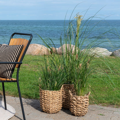 Pflanzkorb-Set aus Seegras, Natur, 3-teilig | VIA X SELECTION