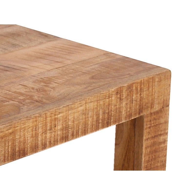 Quadratischer Couchtisch aus Mangoholz, 60 × 60 × 40 cm | VIA X SELECTION