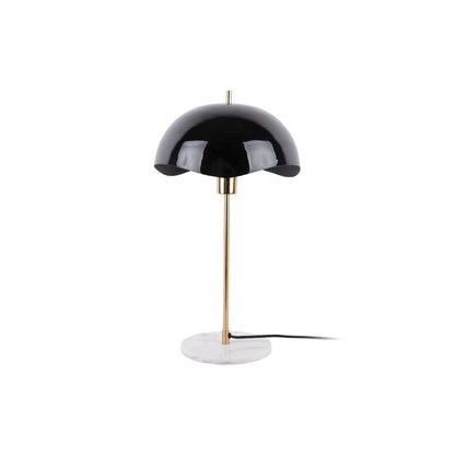 Leitmotiv Waved Dome Tischleuchte in Schwarz | VIA X SELECTION