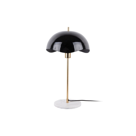 Leitmotiv Waved Dome Tischleuchte in Schwarz | VIA X SELECTION