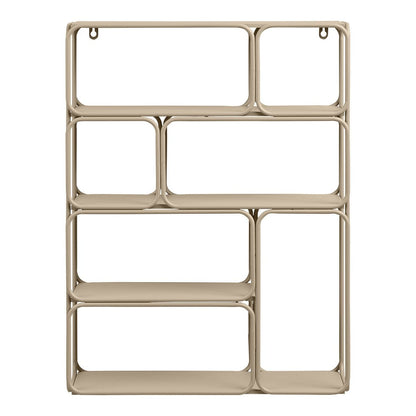 Wandregal Hochformat beige, 48 × 18 × 64 cm | VIA X SELECTION