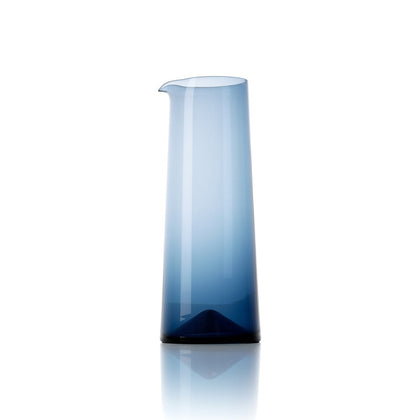 Karaffe aus blauem Recyclingglas 26 cm | VIA X SELECTION