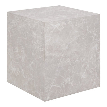 Beistelltisch in Marmoroptik, 40 × 40 × 45 cm | VIA X SELECTION