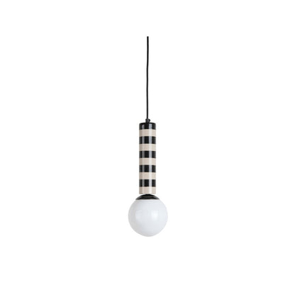Leitmotiv Rayado Pendelleuchte in Grau | VIA X SELECTION