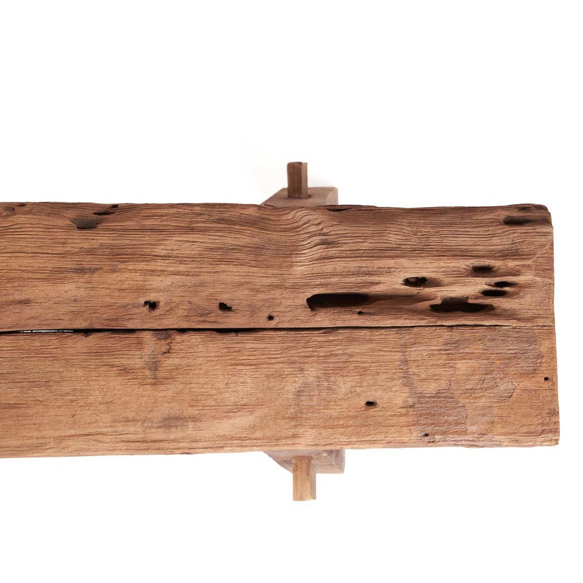Sitzbank aus Holz natur 150 cm mit schmalem Format | VIA X SELECTION