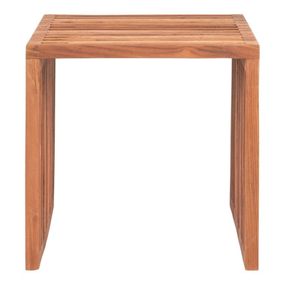 Beistelltisch aus Teak, 40 × 40 × 40 cm | VIA X SELECTION