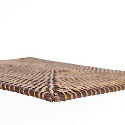 Rechteckiges Platzset aus Rattan in Naturbraun | VIA X SELECTION