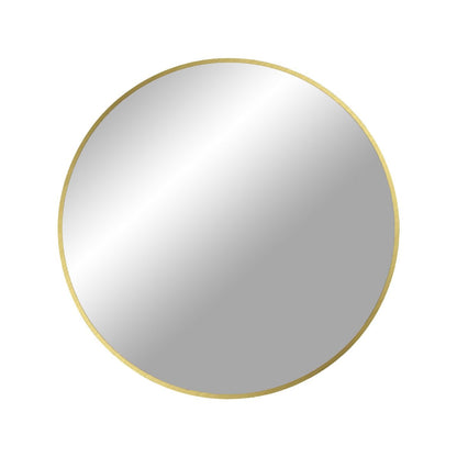 Runder Wandspiegel mit Aluminiumrahmen, Ø 60 cm | VIA X SELECTION