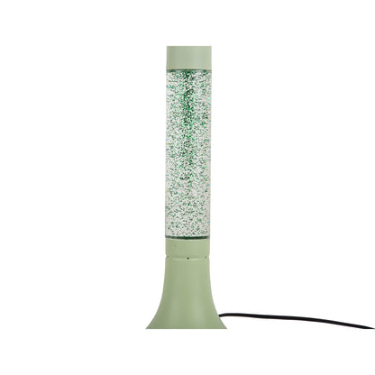 Leitmotiv Astro Glitter Tischleuchte aus Glas in Grün | VIA X SELECTION