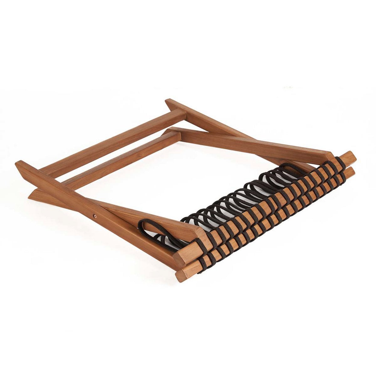 Kofferständer aus Teakholz klappbar, 80 × 55 × 50 cm | VIA X SELECTION