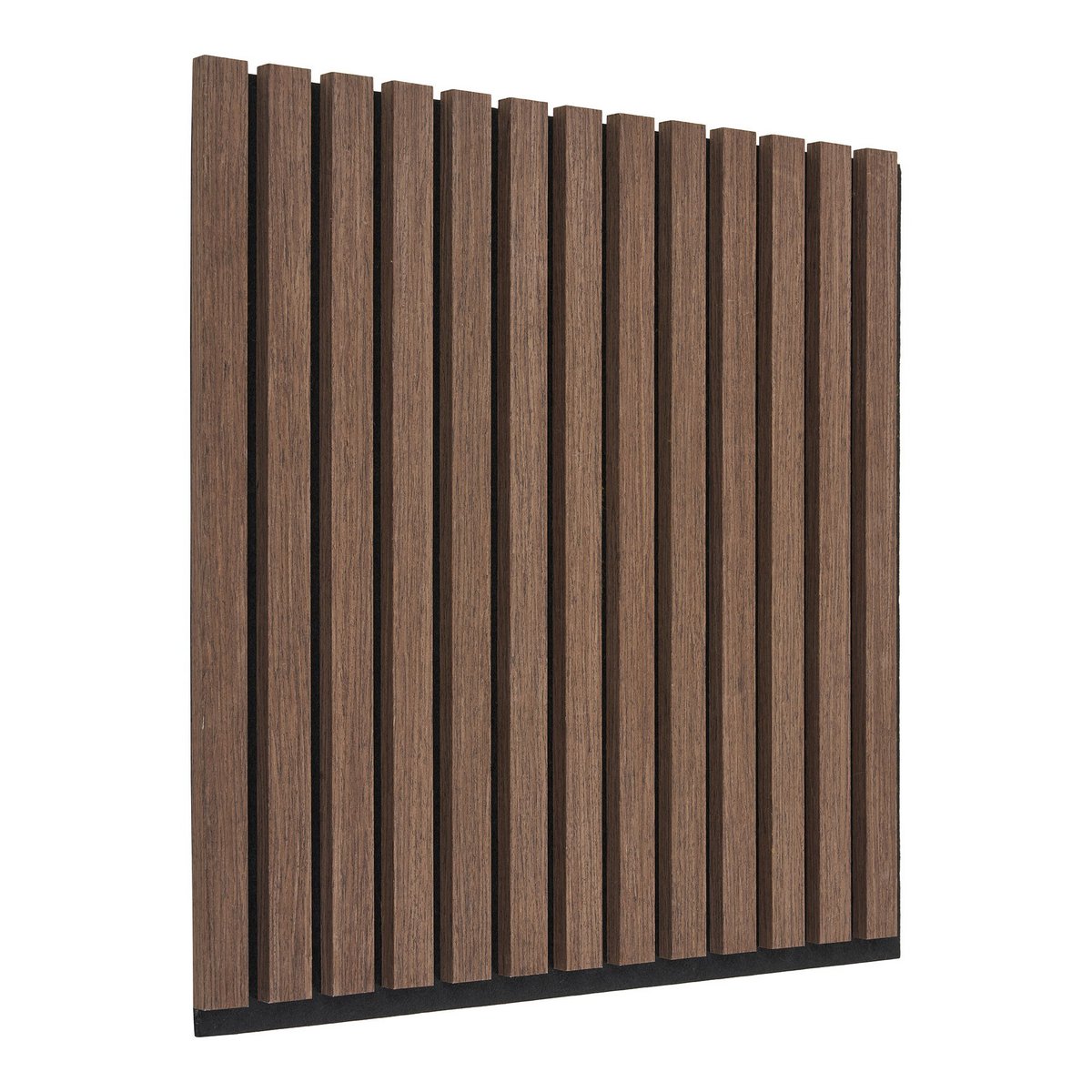 Quadratisches Akustikpaneel aus Holz braun 52 cm | VIA X SELECTION