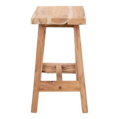 Sitzbank aus recyceltem Teakholz natur 50 cm | VIA X SELECTION