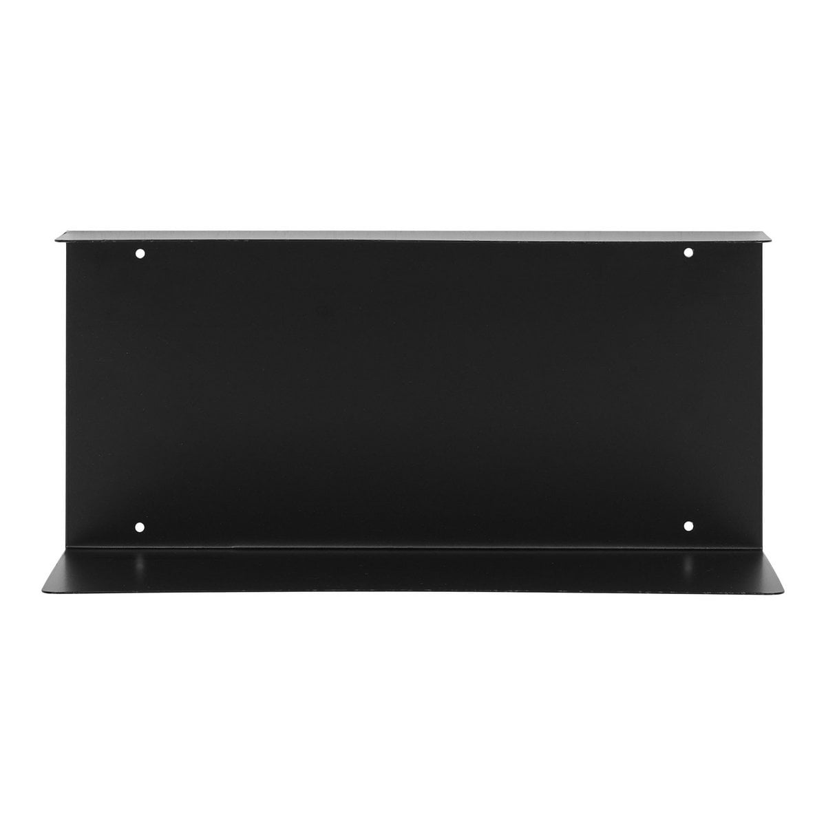 Kleines Wandregal schwarz, 40 × 18 × 18 cm | VIA X SELECTION