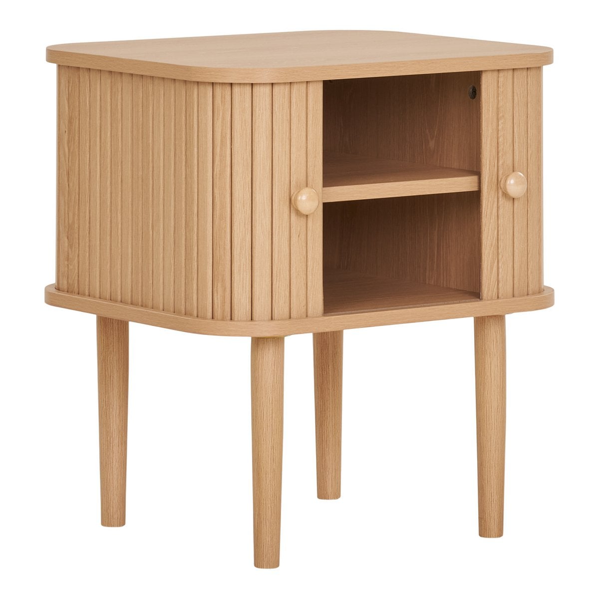 Beistelltisch in Naturholzoptik 45 × 40 × 50,5 cm | VIA X SELECTION