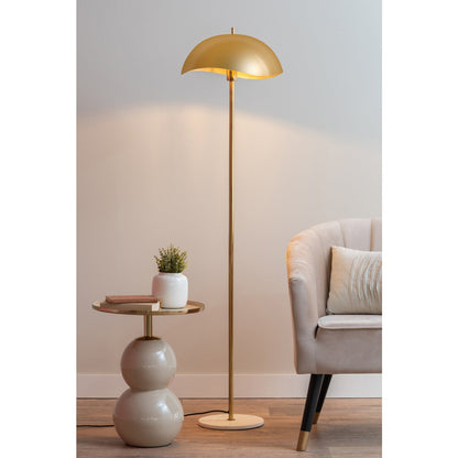 Leitmotiv Waved Stehleuchte in in Gelb | VIA X SELECTION